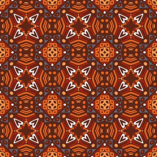 Carreaux de céramique motif africain — Image vectorielle
