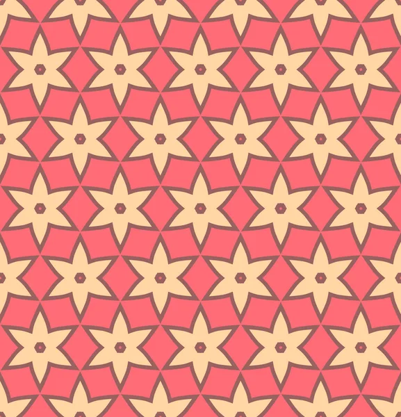 Roze webachtergrond geometrische patroon — Stockvector
