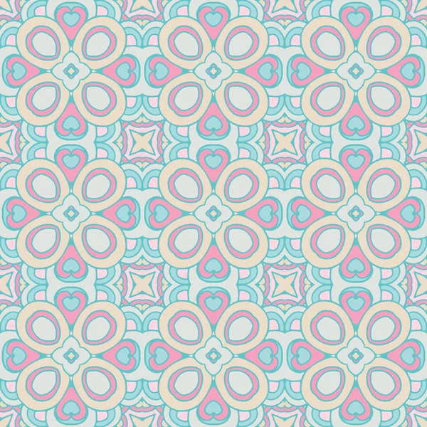 Azulejos patrón damasco — Archivo Imágenes Vectoriales