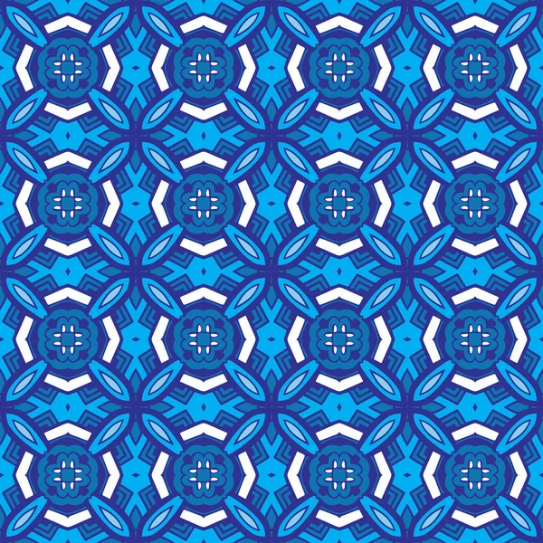 Abstract seamless ornamental vector pattern for fabric — Free Stock Photo