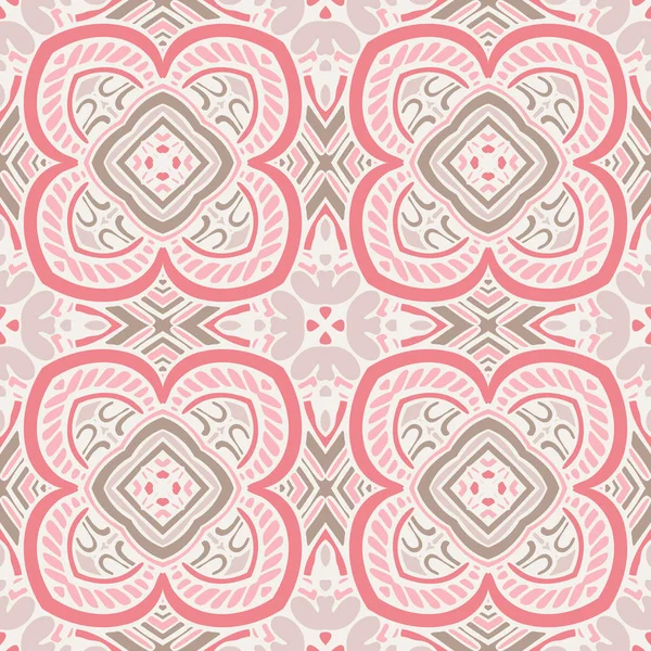 Patrón vectorial ornamental de lujo vintage sin costuras abstracto para tela . — Vector de stock