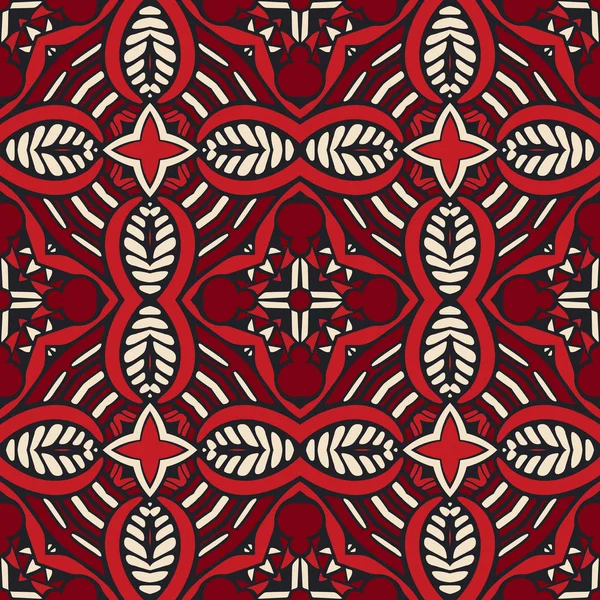 Ethnic Abstract Seamless Festive pattern — Stock Vector