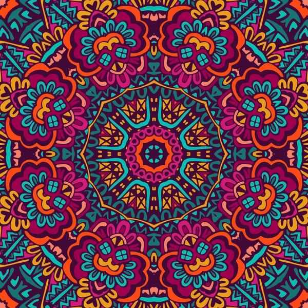 Diseño de patrón geométrico mandala — Vector de stock