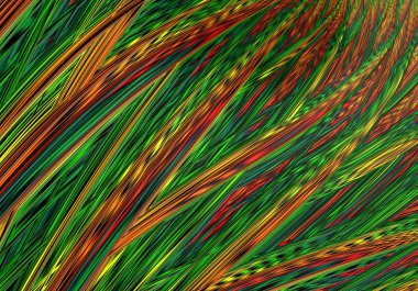 Soyut fırçalanmış renk resimleme arkaplanı. Dijital oluşturulmuş fraktal.