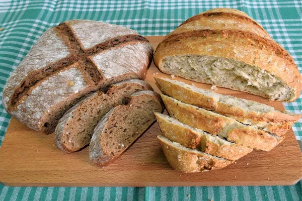Pâine Integrală Pentru Alimentație Sănătoasă — Fotografie, imagine de stoc
