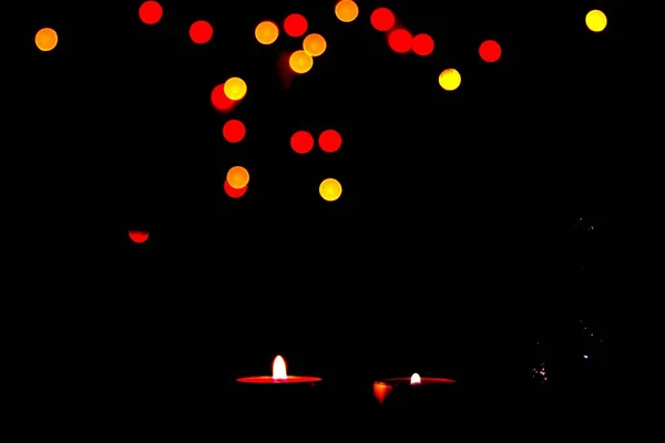 arkaplan renkli bokeh çalışır
