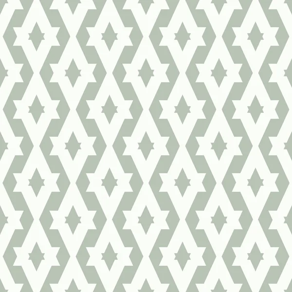 Vector Art Deco Detail Abstract in Sea Foam Green and White seamless pattern background. — Stockvektor