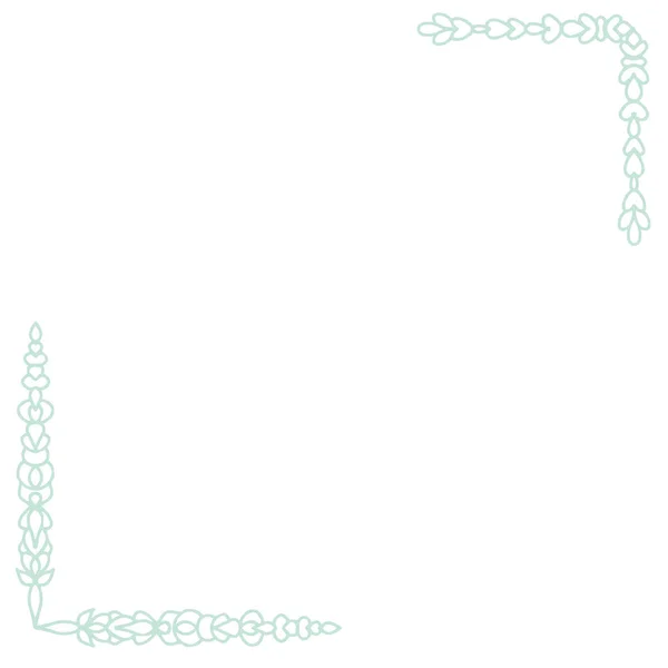 Вектор Рука Мальований фольклорний орнамент Квадрат Рамка безшовний візерунок фон . — стоковий вектор