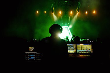 Rock konseri ses Yöneticisi