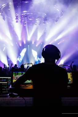 Rock konseri ses Yöneticisi