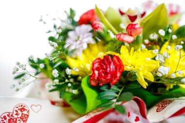 sevgi çiçek baharın başlangıcı için çeşitli