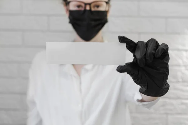 Dottore Lavoro Covid Vaccino Coronavirus Dottore Una Deviazione Una Clinica — Foto Stock