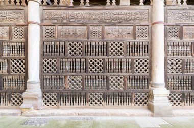 Ahşap dekorasyon (Arabisk) cephe, Camii, Amir Al-Maridani Interleaved