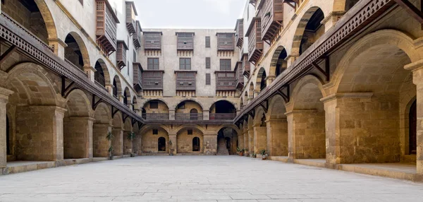Cephe Kervansarayı (Wikala) Bazaraa, ortaçağ Cairo, Mısır