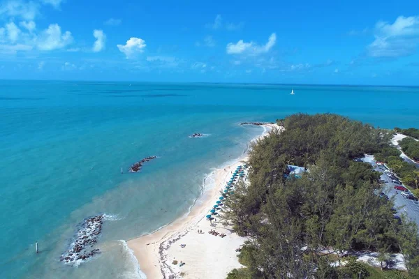 Aerial View Nearst Fort Zachary Taylor Key West Florida United — Stock Photo, Image