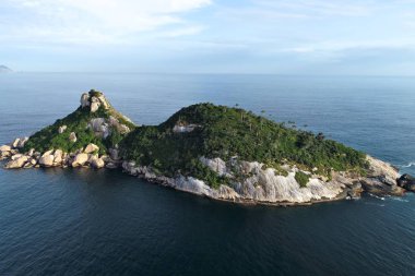 Aerial view of Tijuca's Islands, Rio de Janeiro, Brazil. Great landscape. 
