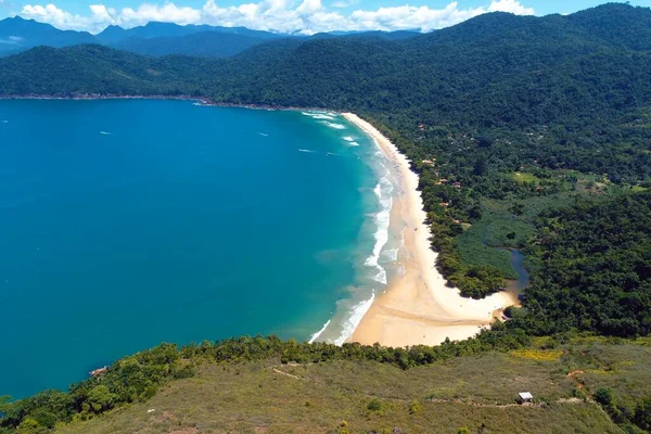 Vista Panorámica Bahía Paraty Día Soleado Río Janeiro Brasil Gran — Foto de Stock