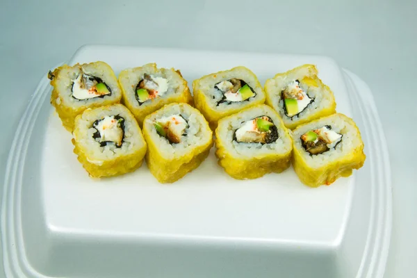 Comida japonesa. menu. receitas — Fotografia de Stock