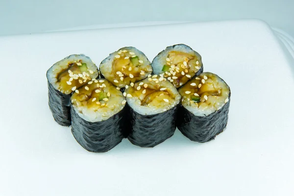 Comida japonesa. menu. receitas — Fotografia de Stock