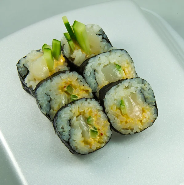 Comida japonesa. menu. receitas — Fotografia de Stock