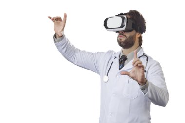 Erkek doktor ofisinde