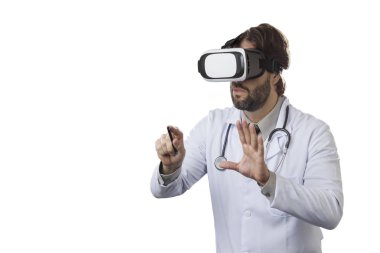 Erkek doktor ofisinde