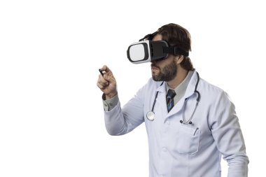 Erkek doktor ofisinde