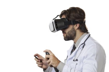 Erkek doktor ofisinde