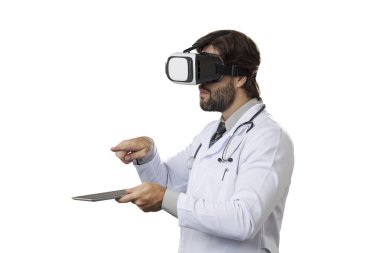 Erkek doktor ofisinde