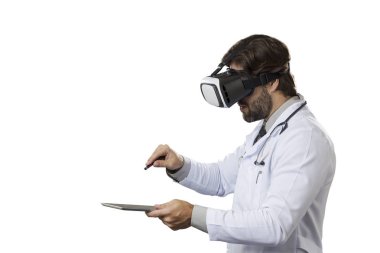 Erkek doktor ofisinde