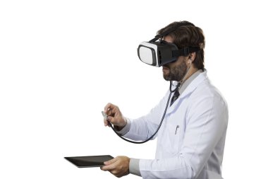 Erkek doktor ofisinde