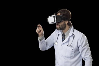 Erkek doktor ofisinde