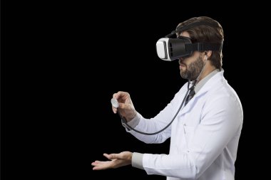 Erkek doktor ofisinde