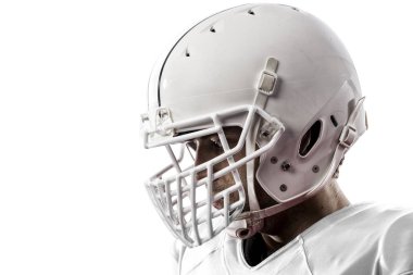 Beyaz üniforma futbolcu