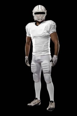 Beyaz üniforma futbolcu