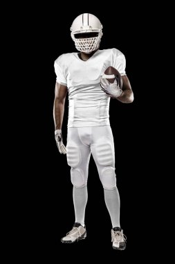 Beyaz üniforma futbolcu