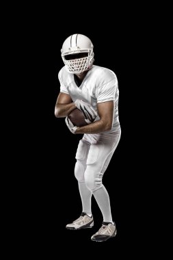 Beyaz üniforma futbolcu