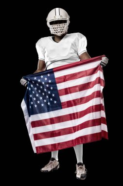 Beyaz üniforma futbolcu