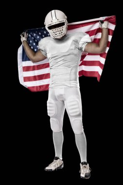 Beyaz üniforma futbolcu