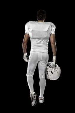 Beyaz üniforma futbolcu