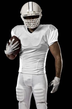 Beyaz üniforma futbolcu