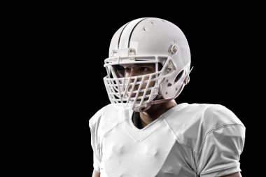 Beyaz üniforma futbolcu