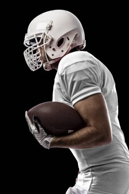 Beyaz üniforma futbolcu