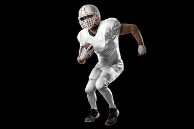 Beyaz üniforma futbolcu