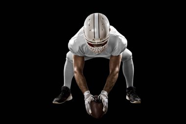 Beyaz üniforma futbolcu