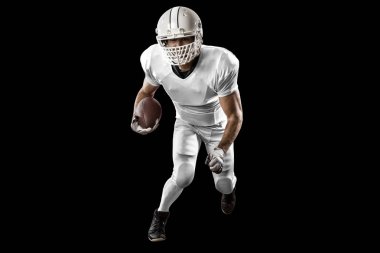 Beyaz üniforma futbolcu