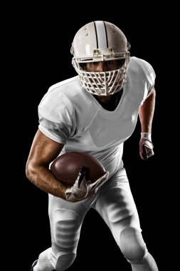 Beyaz üniforma futbolcu