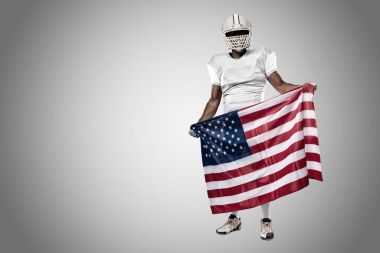 Beyaz üniforma futbolcu