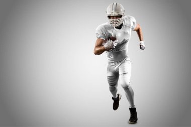 Beyaz üniforma futbolcu