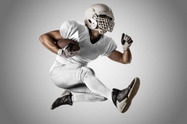 Beyaz üniforma futbolcu